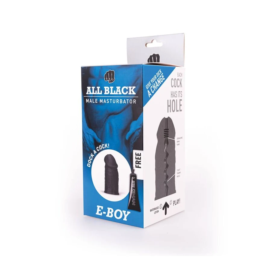 ALL BLACK - MASTUBADOR E-POIS